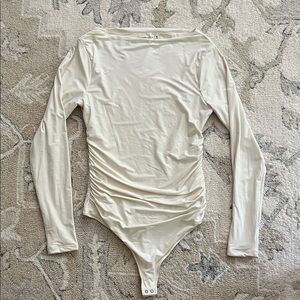 Abercrombie & Fitch Off-White Bodysuit size M